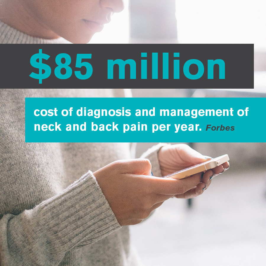 Cost of NEck and back pain diagnosis and management