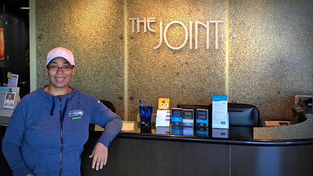 The joint front desk chiropractic care franchise