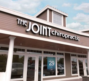 The Joint Chiropractic franchise storefront